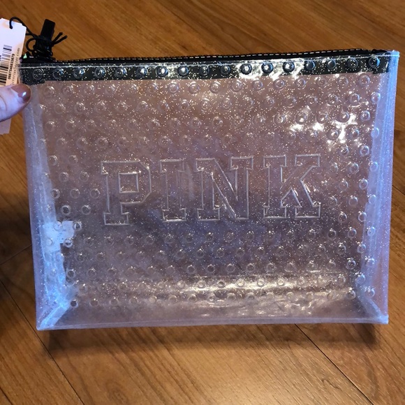 PINK Victoria's Secret Handbags - NWT Victoria’s Secret pink make up bag
